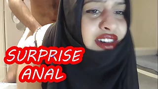 PAINFUL Flabbergast ANAL WITH MARRIED HIJAB WOMAN !
